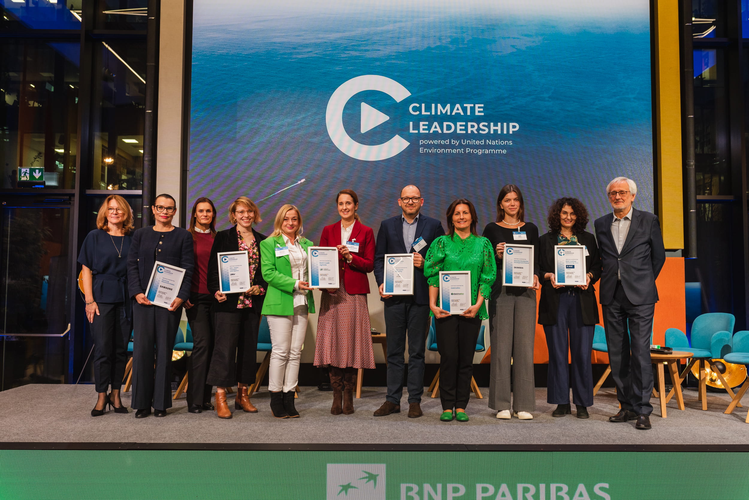 odbior dyplomu climate leadership